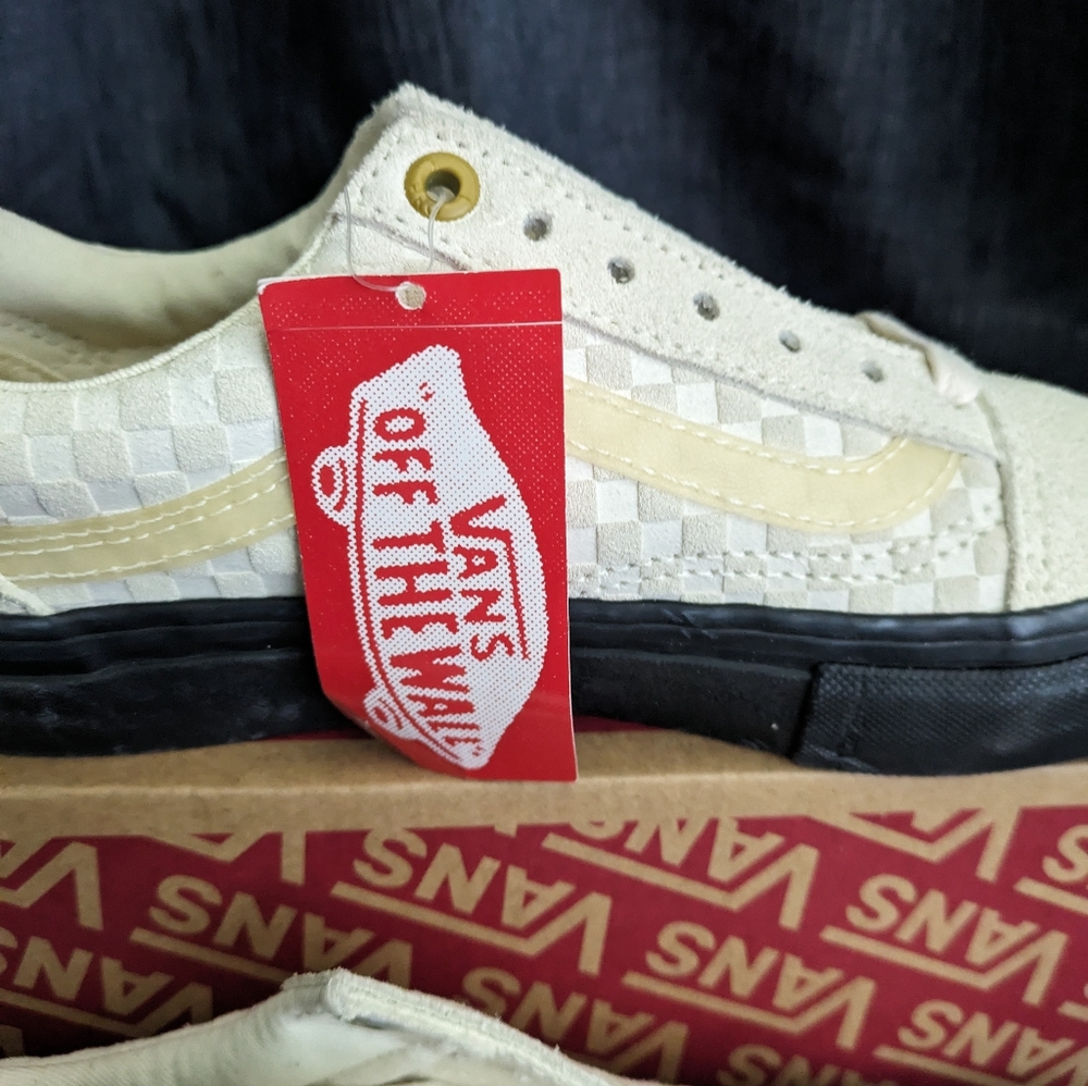 Vans Old Skool Pro Lizzie Armanto Antique Black Women 5.5 Suede 082025 - Picture 4 of 12